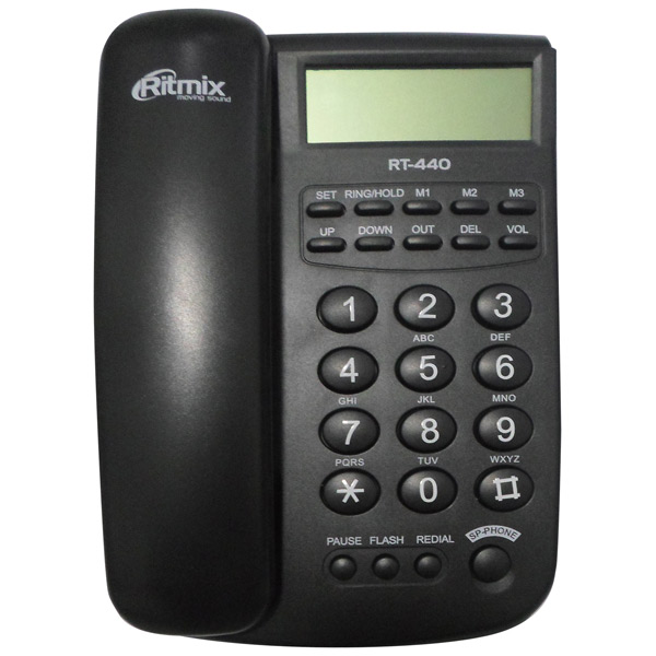 Телефон проводной Ritmix RT-440