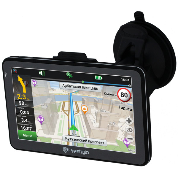Портативный GPS-навигатор Prestigio GeoVision 5058 Navitel