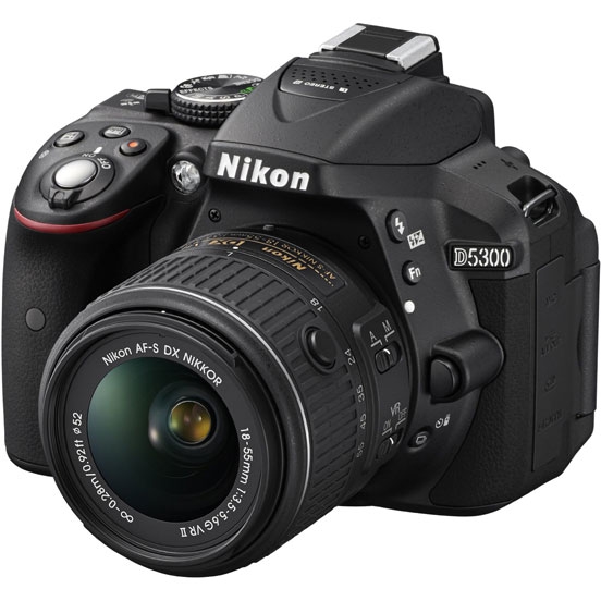 Цифровой зеркальный фотоаппарат Nikon D5300 Kit 18-55 VR II Black